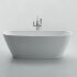 Акриловая ванна без перелива BELBAGNO BB72-1700-W0, 1700x780x600