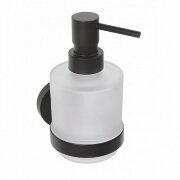 Настенный дозатор для жидкого мыла 14,5 см BEMETA DARK черный