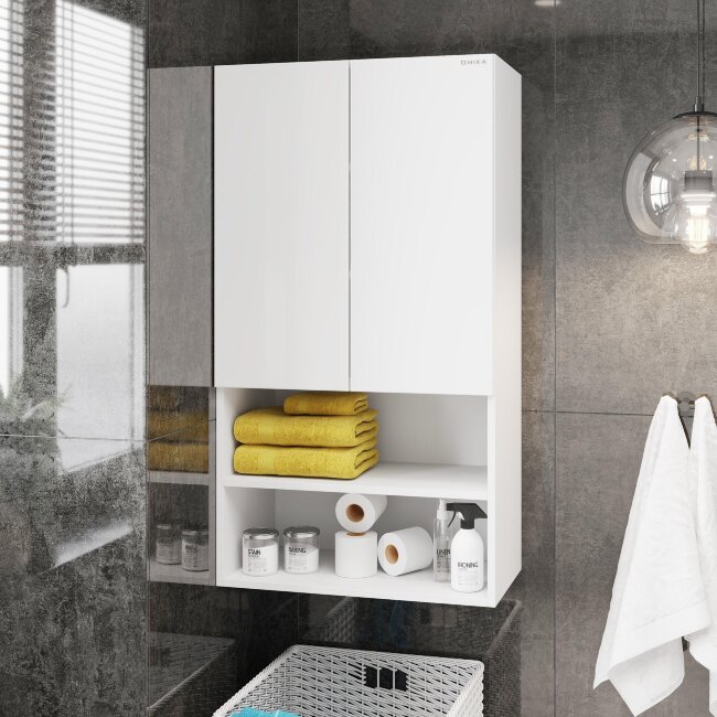 Шкаф Onika Маркус Нова 60 подвесной, белый 306011 Шкаф Onika Маркус Нова 60 подвесной, белый 306011