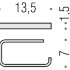 Держатель туалетной бумаги Colombo Design Time W4208.000