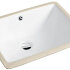 Раковина Gid YJ831 71148 встаиваемая снизу белая 46x33x19