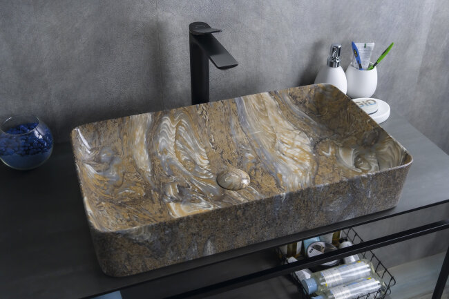 Раковина Gid Mnc396T 54475 накладная под камень глянцевая 60x34x11 Раковина Gid Mnc396T 54475 накладная под камень глянцевая 60x34x11