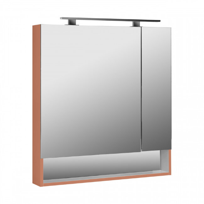 Зеркальный шкаф Roca The Gap Original 80 терракота ZRU9307842 Зеркальный шкаф Roca The Gap Original 80 терракота ZRU9307842