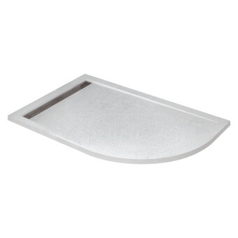 Поддон из искусственного мрамора CEZARES TRAY-AS-RH-100/80-30-W-L