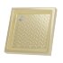 Поддон для душа квадратный керамический RGW CR Золото 900x900 900x900
