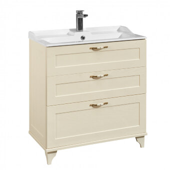 Тумба ЛЕОН 80 H, дуб беж. (под раковину ФАБИА 80, ПРЕМЬЕР М 80)