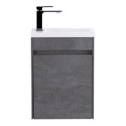 База под раковину подвесная BelBagno PIETRA MINI-400-1A-SO-SCM-R Stucco Cemento
