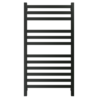 Полотенцесушитель Электрич. с/т GROIS Bruno GR-123 400х1000 П12 U RAL9005 черный матовый