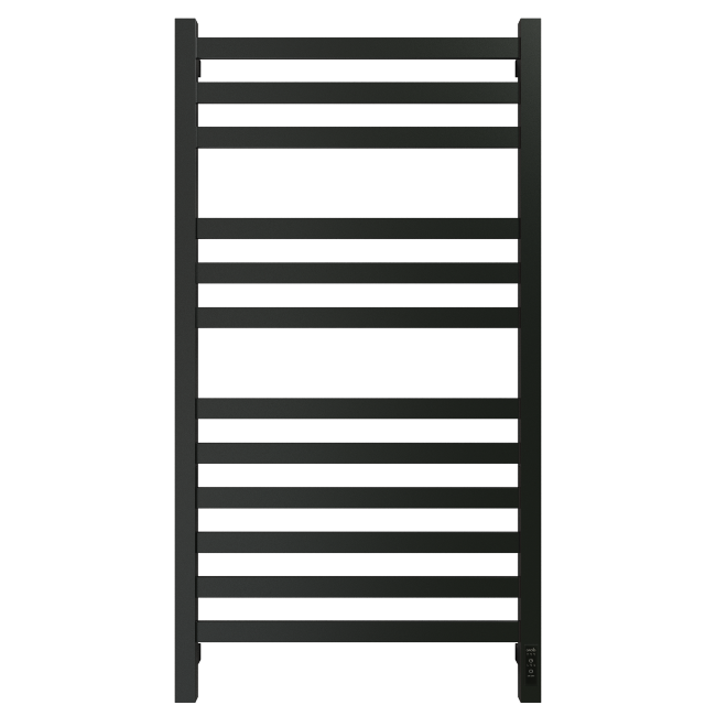 Полотенцесушитель Электрич. с/т GROIS Bruno GR-123 400х1000 П12 U RAL9005 черный матовый