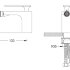 Смеситель для биде Timo Torne 4362/03F черный