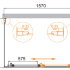 Душевой уголок CEZARES MOLVENO-AH-12-160/80-C-Cr-IV
