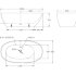 Акриловая ванна без перелива BELBAGNO BB80-1700-W0