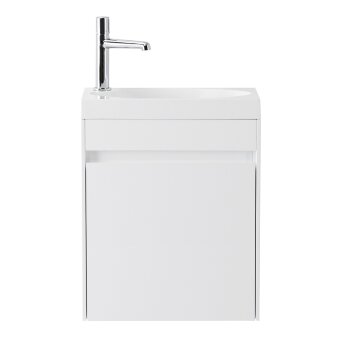 База под раковину подвесная BelBagno PIETRA MINI-460-1A-SO-BL-R Bianco Lucido