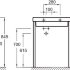 Подвесная раковина Jacob Delafon Odeon Up E4757G-00