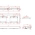 Столешница моноблок 141х45х8 Armadi Art FLAT CALACATTA 859-140-CLCT