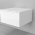 Тумба подвесная VELVEX Unit 50x27 белый лед