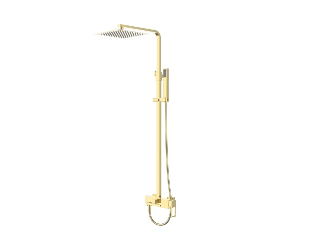 Душевая стойка BelBagno LUCE LUC-VSCM-ORO