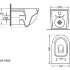 Унитаз Grossman GR-4455S подвесной, безободковый