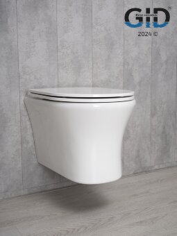 Унитаз подвесной Gid Tr2101 62232Y белый 49x36x36