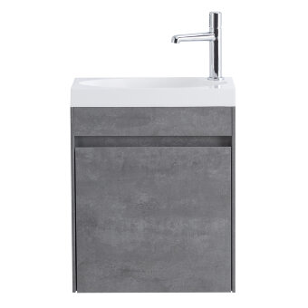 База под раковину подвесная BelBagno PIETRA MINI-460-1A-SO-SCM-R Stucco Cemento