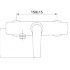Смеситель для душа Jacob Delafon Symbol E71682-CP