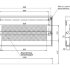 Тумба под раковину Aquanet Lino 100 (Flat) белый глянец