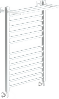 Полотенцесушитель Ника MODERN ЛМ-3 80/50 RAL9016 белый матовый