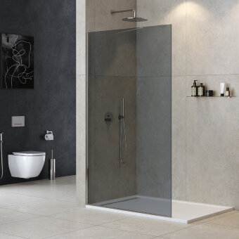 Душевая перегородка универсальная LIBERTA-L-1-TB-120-GR-Cr