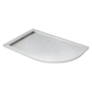 Поддон из искусственного мрамора CEZARES TRAY-AS-RH-120/80-30-W-L