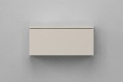Тумба подвесная VELVEX Unit 60x27 выдв. ящик шелк шампань