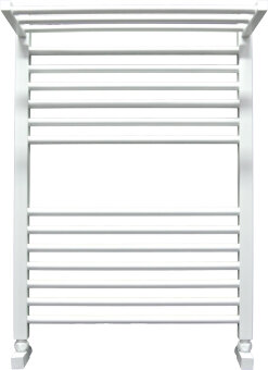 Полотенцесушитель Ника MODERN ЛМ-3 80/50 RAL9016 белый матовый с вентилями (комплект люкс)