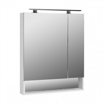 Зеркальный шкаф Roca The Gap 70 белый матовый ZRU9302749 Зеркальный шкаф Roca The Gap 70 белый матовый ZRU9302749