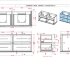 База под раковину CEZARES TIFFANY 54956 Blu Petrolio