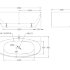 Акриловая ванна без перелива BELBAGNO BB83-1700-W0