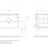 База под раковину подвесная BelBagno ACQUA-700-2C-SO-PS