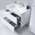Мебель Orans BC-4023-600 W основной шкаф, раковина, цвет: UV005 (600x480x570)