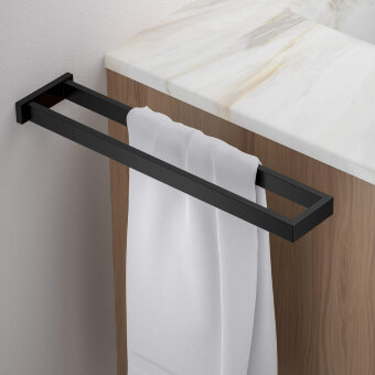 Полотенцедержатель двойной Timo Selene 14052/03 черный Полотенцедержатель двойной Timo Selene 14052/03 черный