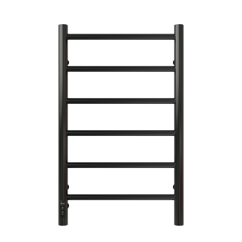 Полотенцесушитель Электрич. с/т GROIS Laura GR-131 400x 700 П6 RAL9005 L черный матовый