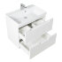 База под раковину подвесная BelBagno VITTORIA-800-2C-SO-BL Bianco Lucido