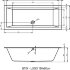 Акриловая ванна LUGO 190x80 RIGHT - PLUG & PLAY