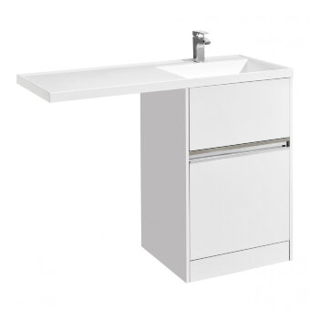 Тумба ЛОНДРИ 120 под с/маш 60, бел. (под раковину ЛОНДРИ 120)