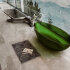 Прозрачная ванна ABBER Kristall AT9702Emerald зеленая