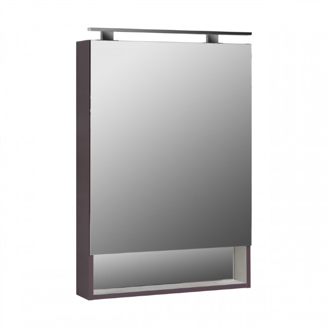 Зеркальный шкаф Roca The Gap 60 фиолетовый ZRU9302751 Зеркальный шкаф Roca The Gap 60 фиолетовый ZRU9302751