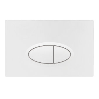 Кнопка смыва BB052BL, белая глянцевая Кнопка смыва BB052BL, белая глянцевая