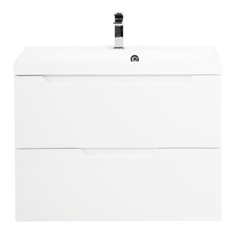 База под раковину подвесная BelBagno VITTORIA-800-2C-SO-BO-P Bianco Opaco