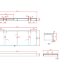 Столешница прямая 121х46х7 Armadi Art FLAT CALACATTA 869-120-CLCT