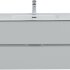 Тумба под раковину Aquanet Алвита New 100 2 ящика, серый