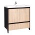 Тумба напольная VELVEX Klaufs 80.2D.1Y-617.217 с раковиной Cersanit COMO 80