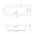 Акриловая ванна CEZARES METAURO-180-80-41-W37