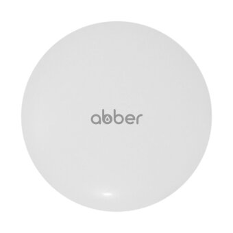 Накладка на слив для раковины ABBER AC0014MW белая матовая, керамика